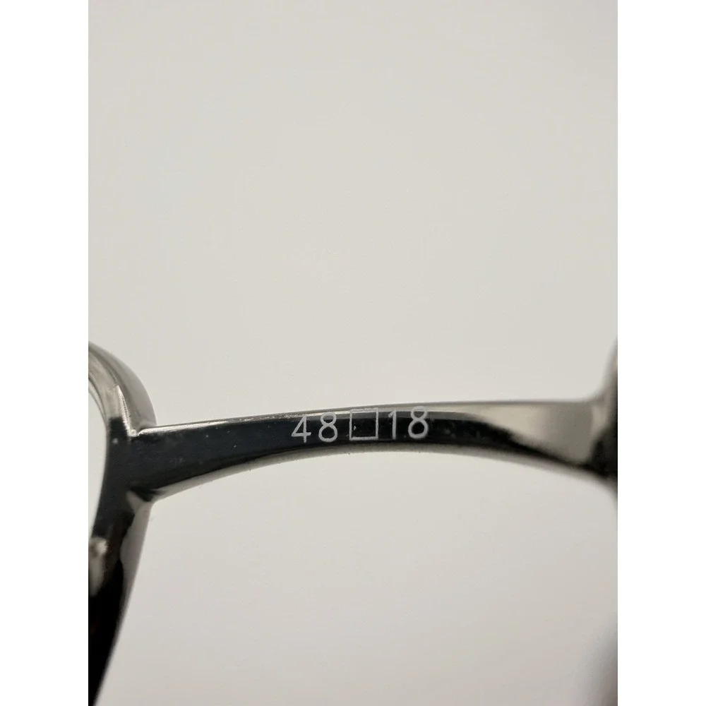 Coach Maeve 1024 (Dark Gunmetal) Half Rim Eyeglasses Frames Only 48•18•130
